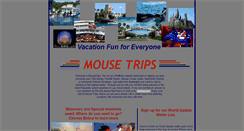 Desktop Screenshot of mousetrips.com